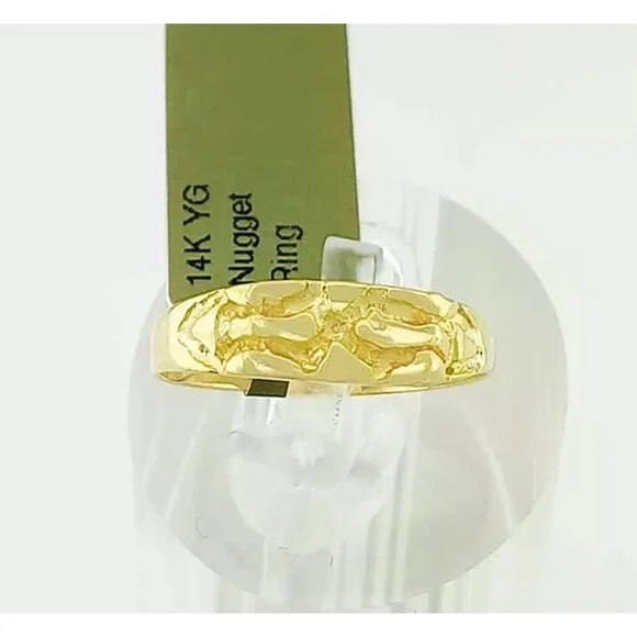 Nugget Style Ring 14k Yellow Gold